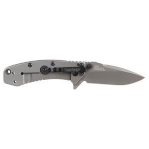 Kershaw 1555TI Cryo  2.75 Drop Point Plain TiCN 8Cr13MoV SS TiCN Gray Stainless Steel Handle Folding