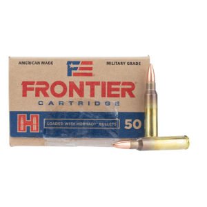 Frontier(R) 5.56 Nato Fmj M193 Full Metal Jacket Rifle Ammo - Frontier 5.56mm Nato 55gr Fmj M193 Full Metal Jacket 50/Box