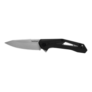 Kershaw Airlock 4.25" Drop Point Assisted Folding Knife, Silver - 1385