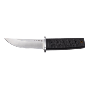 Cold Steel Kyoto II Fixed Knife Sleek Black with a Tanto Blade for Precision - CS-17DB