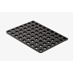 Magpul MAG1383-BLK DAKA Grid Organizer End Panel Black Polypropylene