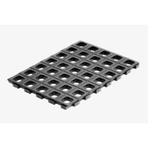 Magpul MAG1502-BLK DAKA Grid Organizer Replacement Black Polypropylene