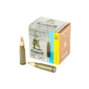 Century Arms Kaiser Steel 7.62 X 39 123 Grain 20-Rounds
