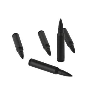 Magpul 5.56x45 NATO/.223 Remington Dummy Rounds - Hard Polymer  5-Pack (MAG215-BLK)