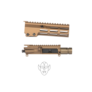 Geissele Automatics Super Duty Center Tab MK16 Assembled AR-15 Upper Receiver - 7" - DDC - BLEMULA