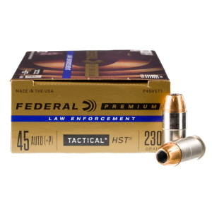 Federal Premium Law Enforcement HST 45 ACP +P 230gr JHP - Box of 20