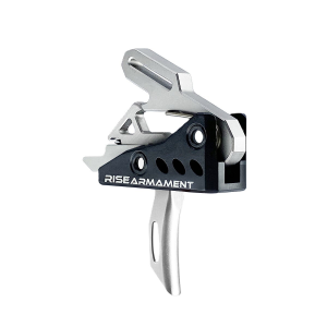 Rise Armament AR-15 Advanced Performance Trigger - Blackout - Silver