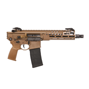 SIG Sauer Off Duty MCX-Rattler LT 5.56 NATO Pistol - FDE - 9" - 1x 30rd Mag - Qualified Individuals Only