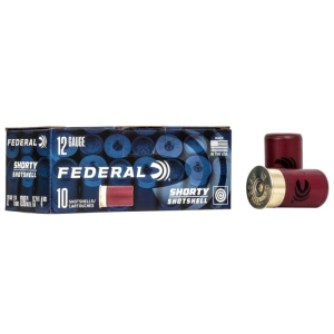 Federal Ammunition Federal Shorty 12 GA 4 Buckshot Ammo - Box of 10 - $10.99 at Primary Arms