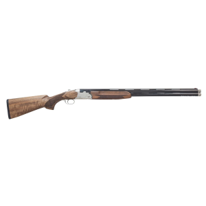 Pointer FT912 12 Gauge Over Under Shotgun - 28" - Silver