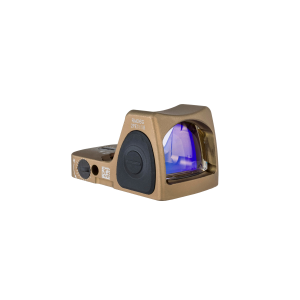 Trijicon RMR Type 2 Adjustable LED Red Dot Sight - 3.25 MOA - Green Reticle - Coyote Brown