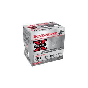 Winchester Universal 20 Gauge 2.75" 7/8oz 7.5 Shot Ammo - Box of 100