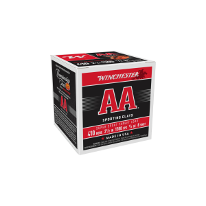 Winchester AA Super Sport Sporting Clays .410 Bore 2.5" 1/2oz 8 Shot Ammo - Box of 25
