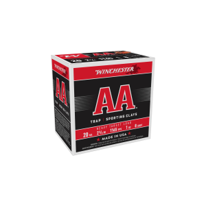Winchester AA Heavy Target 20 Gauge 2.75" 1oz 8 Shot Ammo - Box of 25