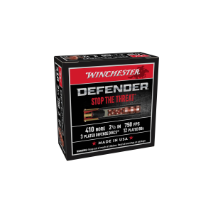 Winchester PDX1 Defender .410 Bore 2.5" 3 Disc / 12 BB Ammo - Box of 10