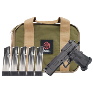 Alpha Foxtrot Romulus RMSc Optic Ready 9mm 2011 Pistol with Ported Compensator - 3.5" - 5x 20rd Mags