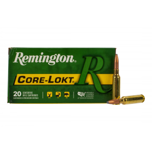 Remington Core-Lokt Pointed Soft Point Ammo - Box of 20