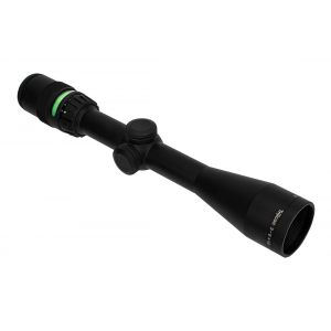 AccuPoint 3-9x40 Rifle Scope - Green BAC Triangle Post Reticle Matte Black
