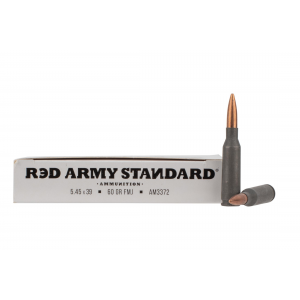 Red Army Standard 5.45x39mm 60gr FMJ Ammo - of
