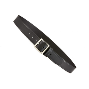 Aker Leather Garrison Pant Belt 1 - Black Plain