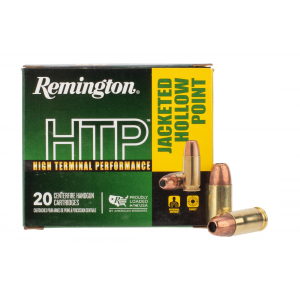 Remington 9mm 115gr Jacketed Hollow Point Ammo - Box of