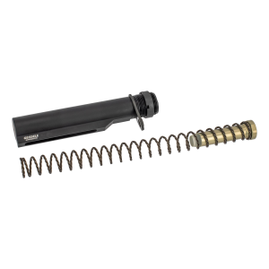 Ar-15 Premium Mil-Spec Buffer Tube Assembly With Super 42 - Ar15 Premium Milspec Buffer Tube Assembly W/Super 42, H2 Blk
