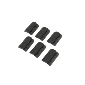 Rail Cover Type 2 M-Lok(R) Polymer For Ar-15 - Rail Cover Type 2 M-Lok Polymer 1.5'''' For Ar-15 Black 6/Pack