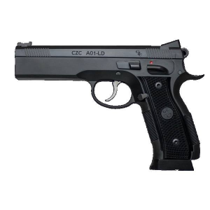 Czc A01-Ld 9mm Luger Semi-Auto Handgun - Czc A01-Ld 9mm Luger 4.925'''' Bbl (2)19rd Mags Black