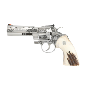 Colt Python .357 Magnum DA/SA Revolver - 4.25" - Stainless/Blue PVD - 6rd - Colt