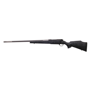 Weatherby MAM01N653WL6B Mark V Accumark 6.5x300 Wthby Mag 3+1 26 Black w/Gray Webbing Fixed Monte Carlo Stock Graphite Black Cerakote Left Hand