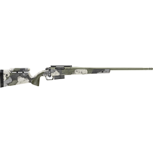 Springfield Armory Waypoint Bolt Action Rifle 6.5 PRC - 24" Fluted Stainless Steel - Mil-Spec Green - Evergreen Carbon Fiber Stock - Adjustable