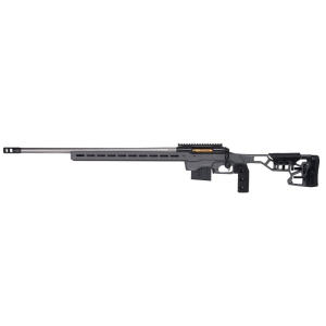 Savage 57702 110 Elite Precision 308 Win 26 10+1 Matte Black Receiver Matte Stainless Barrel Titanium Gray Cerakote Adjustable MDT ACC Aluminum Chassis Stock LH