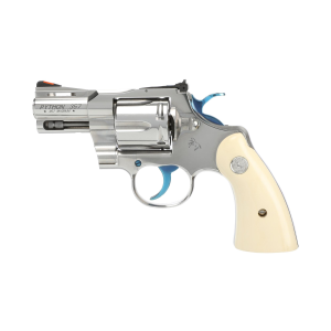 Colt Python .357 Magnum DA/SA Revolver - 2.5" - Stainless/Blue PVD - 6rd - Colt