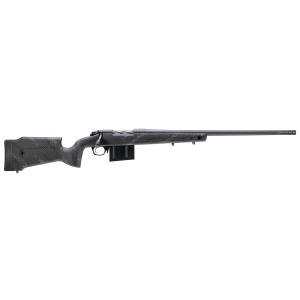 Bergara B-14 Squared Crest .22-250 Remington Bolt Action Rifle, Black and Gray - B14S754
