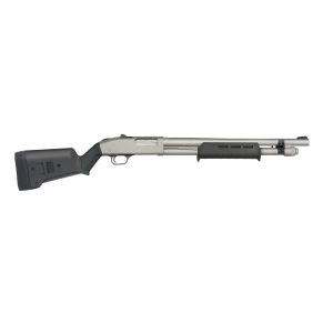 Mossberg 590A1 Professional Pump Action 12 Gauge Shotgun - 18.5" - Magpul SGA Stock - Magpul MOE Forend - 6 Round - Marinecoat