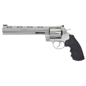 Anaconda 44 Magnum 8 Stainless Steel Revolver with Adjustable Green Rubber Sight