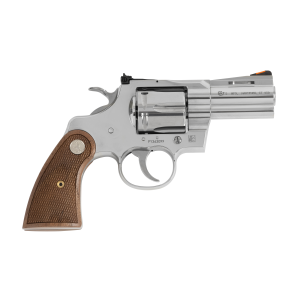 Colt Python .357 Magnum DA/SA Revolver - 2.5" - Stainless Steel - 6rd - Colt