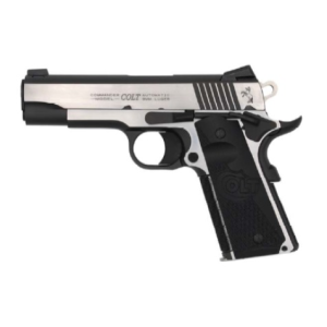 Colt Combat Elite Commander Handgun 9mm - 4.25" - Two-Tone Elite (SS & Black) - Colt