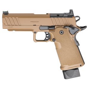 1911 Ds Prodigy Aos 9mm Luger Semi-Auto Handgun - 1911 Ds Prodigy 9mm Luger 4.25'''' Bbl (1)17rd & (1)20rd Coyote