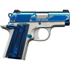 Kimber Micro Sapphire Special Edition 380 Auto 2.75in Polished Bright Blue - 7+1 Rounds