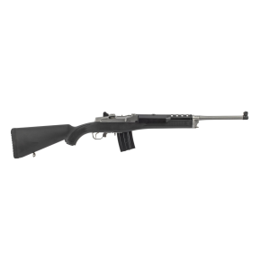 Ruger 5817 Mini-14 Ranch 5.56x45mm NATO 18.50 20+1 Matte Stainless Synthetic Stock Rifle