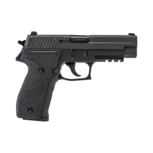 P226, 9MM, 4.4IN, MK25, BLK, DA/SA, SIGLITE, POLYMER GRIP, (3) 10RD STEEL MAG,  USN ANCHOR, UID, MA COMPLIANT