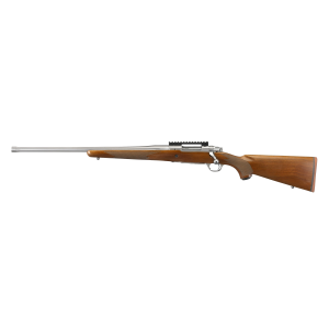 Ruger Hawkeye Hunter Stainless / Walnut 6.5 Creedmoor 22 Barrel 3-Rounds Left Hand
