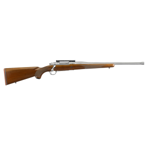 Ruger Hawkeye Hunter 6.5 Creedmoor Bolt Action Rifle, 22" Barrel, Silver - 57104