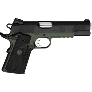Springfield Armory FIRSTLINE 1911 Loaded Marine Corps Operator California Compliant .45 ACP Pistol - 5" - OD Green -  With 3 Magazines - Springfield Armory