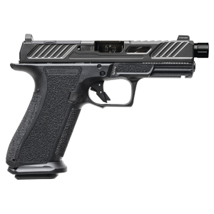 Shadow Systems XR920 Elite 9mm 5 Black Match/Spiral Fluted/Threaded Barrel 10+1 Black Optic Cut Pistol