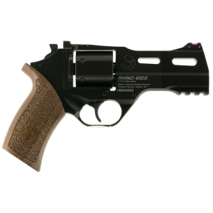 Chiappa Firearms Rhino 40DS Medium 9mm Revolver, Anodized Black - 340.165