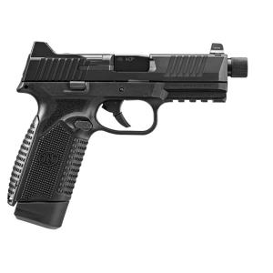 FN 545 Tactical .45 ACP 4.7 (1)18rd & (1)15rd Magazine NMS Optics Ready Black Pistol