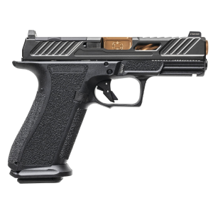 Shadow Systems XR920 Elite 9mm 4 Bronze TICN Match/Spiral Fluted Barrel Black Nitride Optic Cut/Serrated Pistol