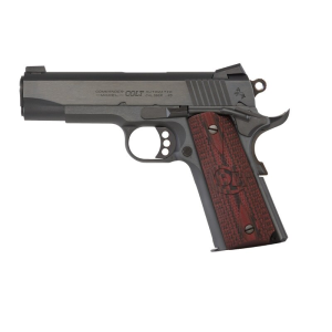 Combat Commander 45 Acp Semi-Auto Handgun - Combat Commander 45 Acp 4.25'''' Bbl (1)8rd Mag Blued/Wood